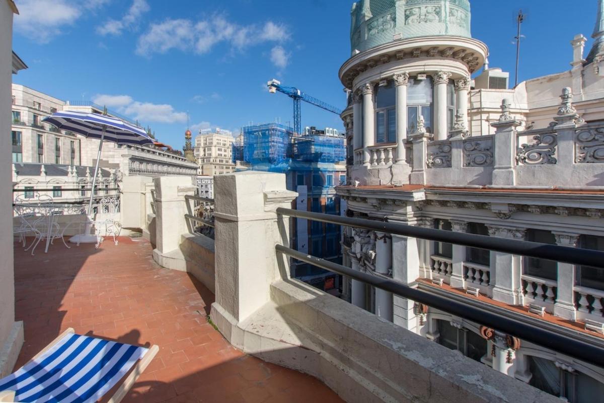 Apartmán Atico Con Terraza De Vistas Inmejorables Madrid Exteriér fotografie